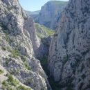 Kanjon V.Paklenice-pogled zvrha Nosorog-a