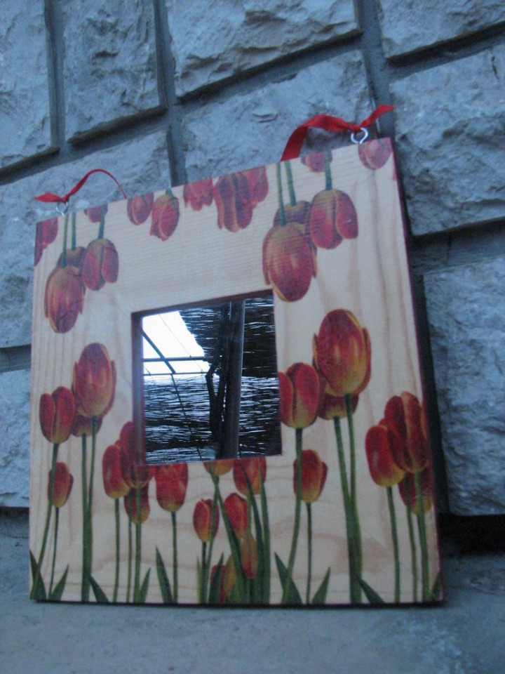 ogledalo tulipani