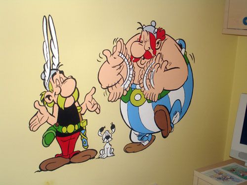 Asterix, Obelix in Krucifiks