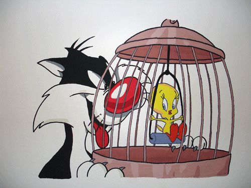 Sylvester in Tweety