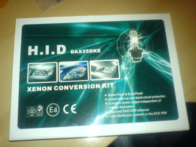 Pravkar prispeli H1 8000K Xenon kit