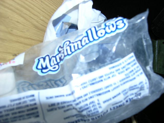 Marshmellows...