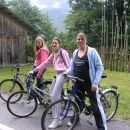 Odpravile smo se na kolesarski izlet v Kranjsko Goro.