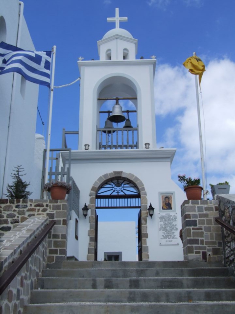 Vhod v samostan - Nissiros
