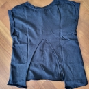 Bershka zanimiva majica z odprtim hrbtom, S