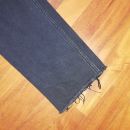 Bershka cropped črne jeans hlače S (ustrezajo 36-38)