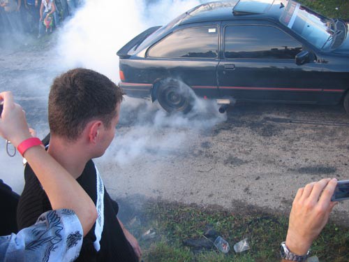 BURNOUT Grosuplje2005 - foto povečava