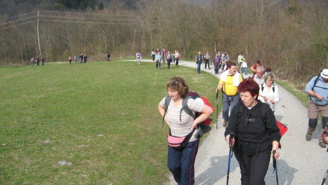 Pohod PDVojnik - Krašnji vrh 29.3.2008 - foto povečava