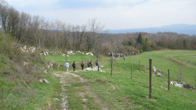 Pohod PDVojnik - Krašnji vrh 29.3.2008 - foto povečava