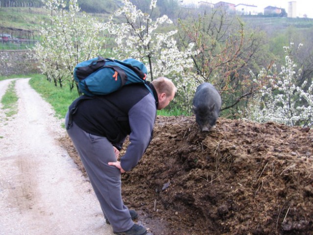 Pohod PDVojnik -  Po poteh soške fronte 13.4. - foto