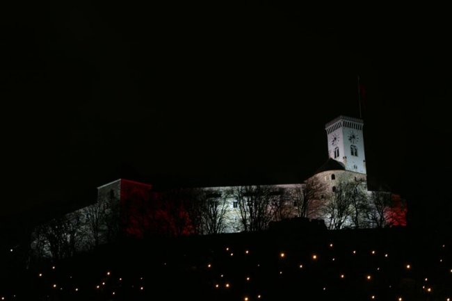 Decemberska Ljubljana - foto povečava