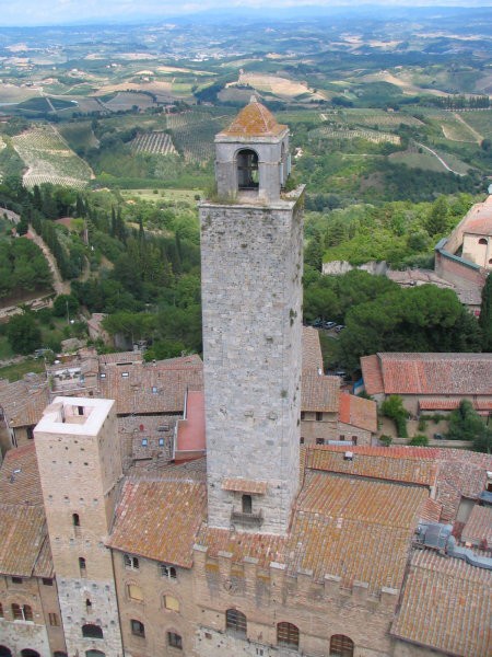 San Gimignano - tower view