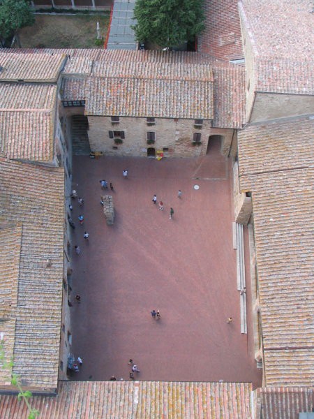 San Gimignano - tower view