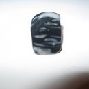 5 Prstan črno-belo transparenten Fimo (M)