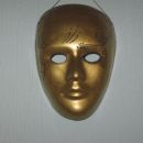 1 Maska zlato-črna (M)