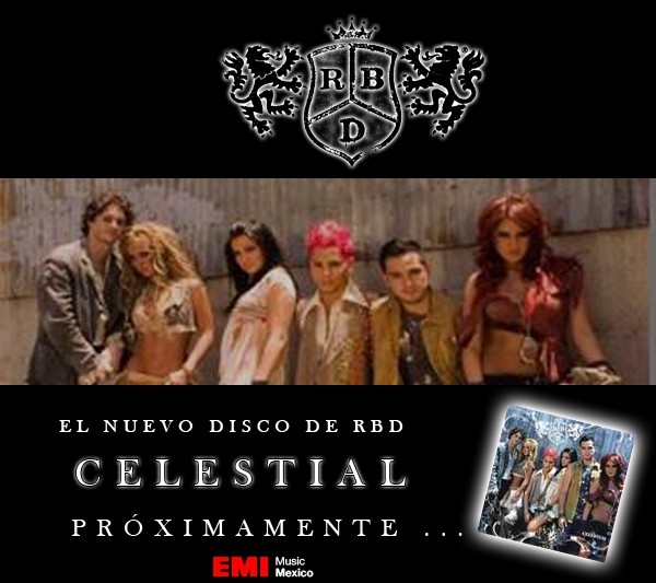 RBD CD Celestial - foto