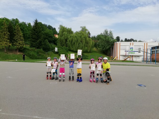Začetni tečaj rolanja - Sevnica maj 2018 - foto