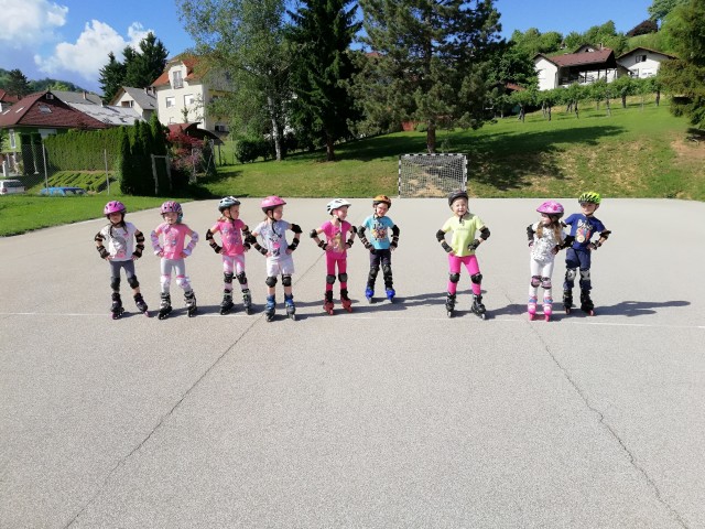 Začetni tečaj rolanja - Sevnica maj 2018 - foto