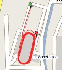 Garmin FR 405 - foto povečava