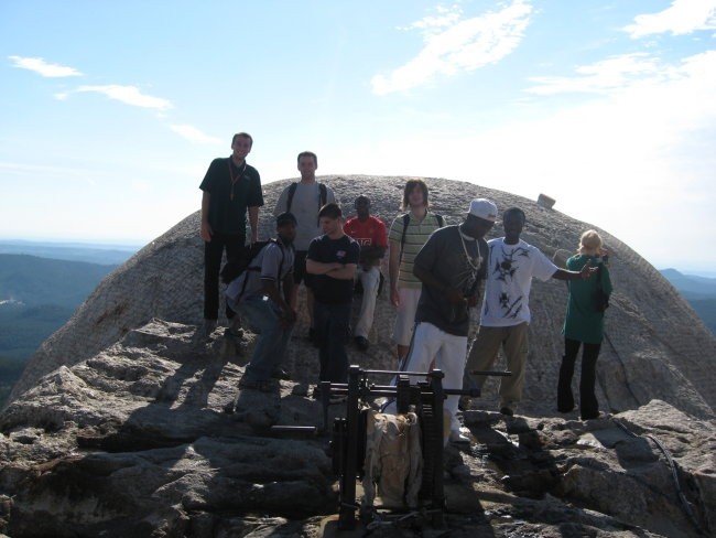 Vzpon na vrh Mt. Rushmor-a, na vrh kipov - foto povečava