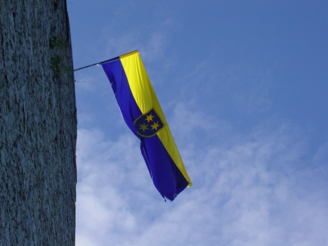 Zastava s Friderikovega stolpa (Celje)