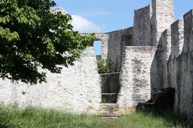 Del obzidja Celjskega gradu