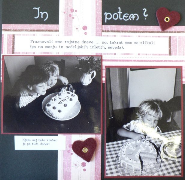 Scrapbook - Darilo za starše za 30 let poroke - foto povečava