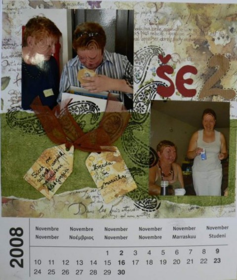 Scrapbook - Lidočkin koledar 2008 (jan 2008) - foto