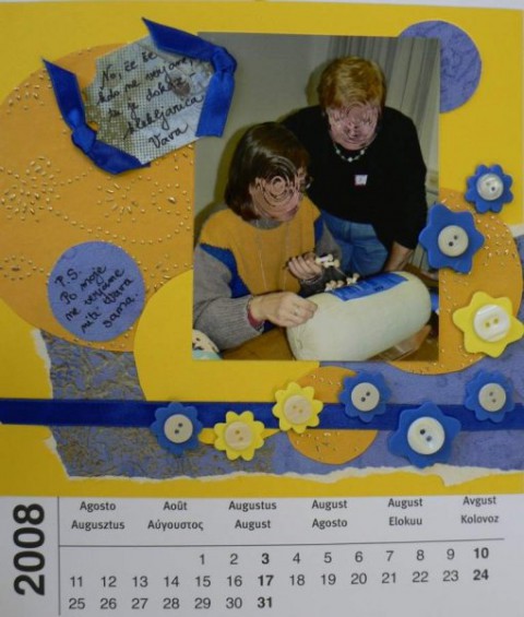 Scrapbook - Lidočkin koledar 2008 (jan 2008) - foto