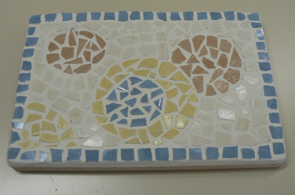 Drugi mozaik - podloga za vroč lonec