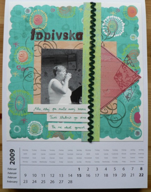 Scrapbook - Lidočkin koledar 2009 (dec 2008) - foto