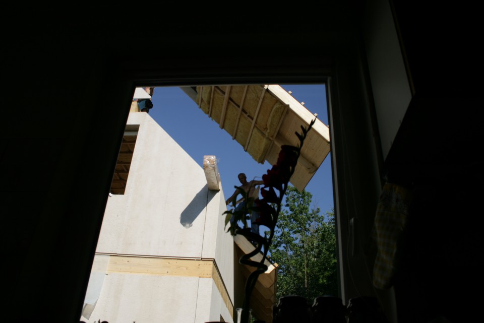 Gradnja hiše - foto povečava