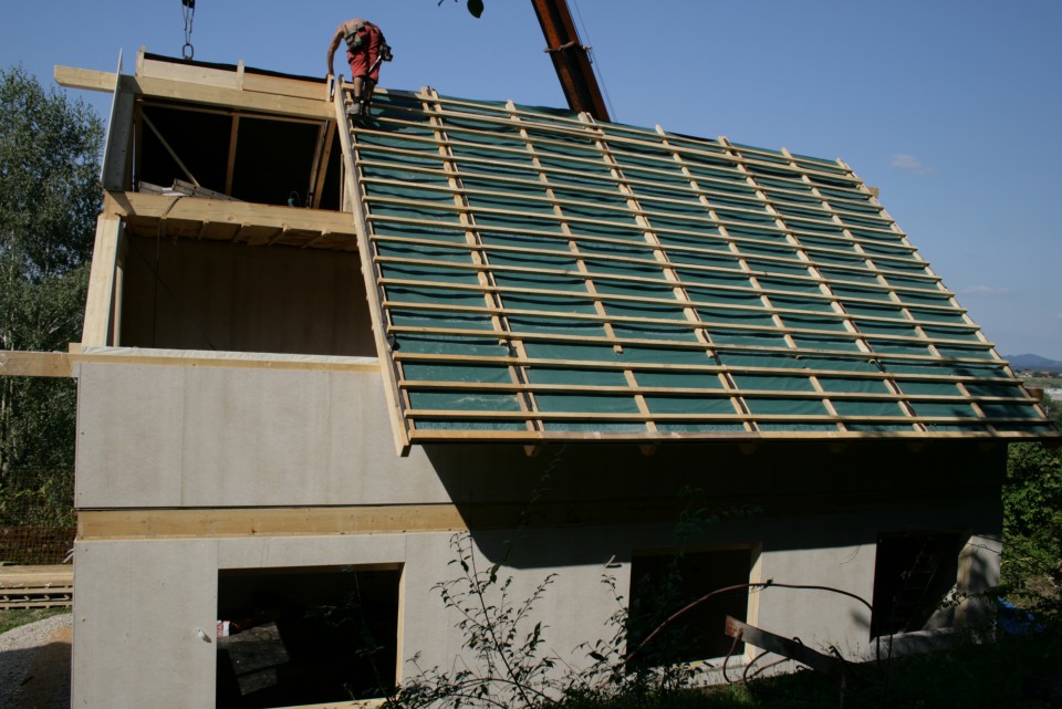 Gradnja hiše - foto povečava