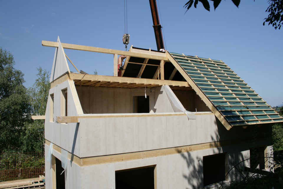 Gradnja hiše - foto povečava