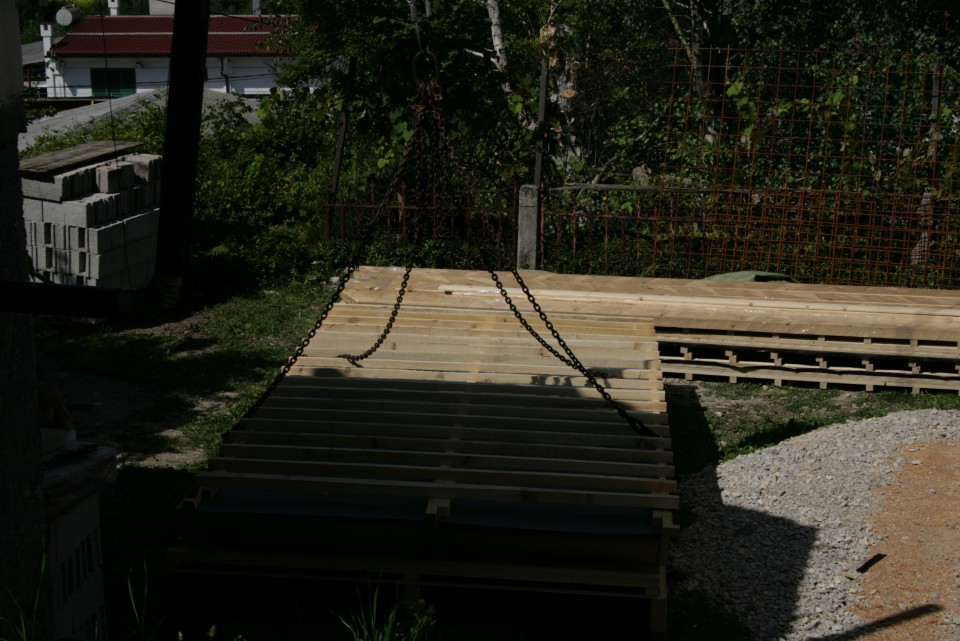 Gradnja hiše - foto povečava