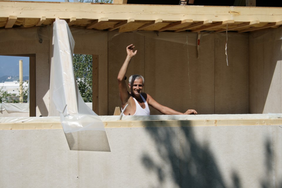 Gradnja hiše - foto povečava