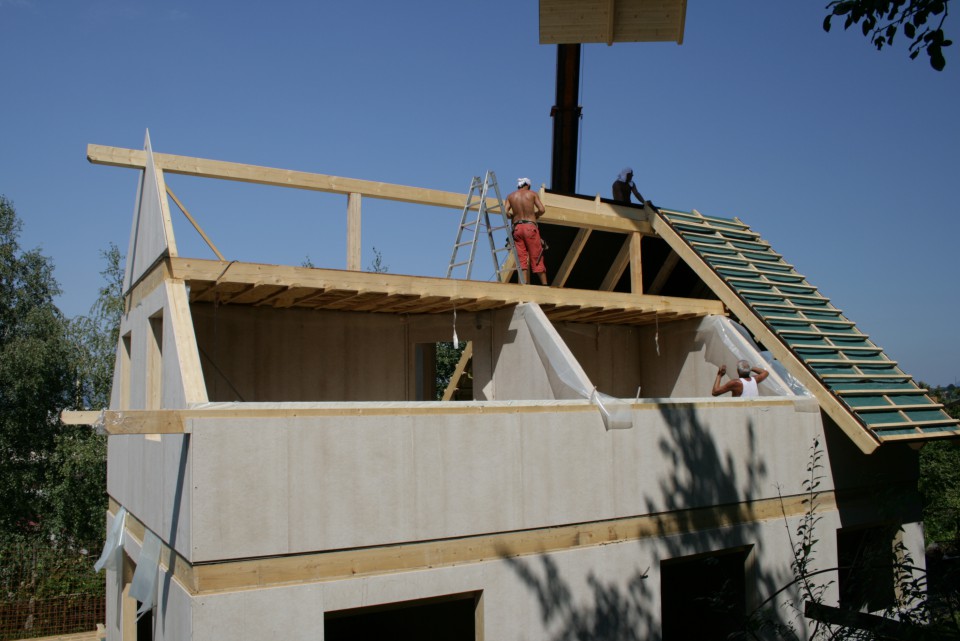 Gradnja hiše - foto povečava