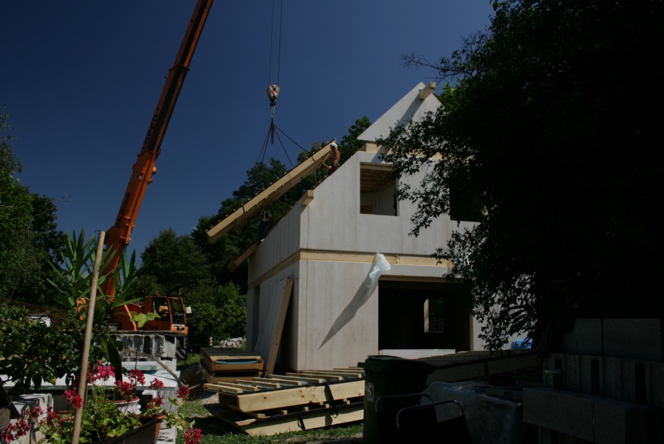 Gradnja hiše - foto povečava