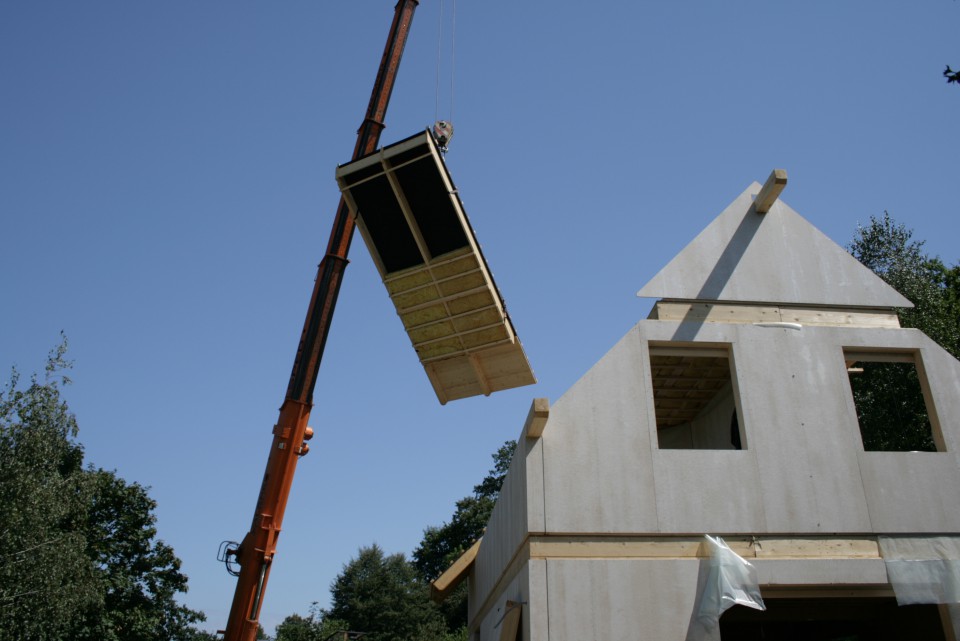 Gradnja hiše - foto povečava