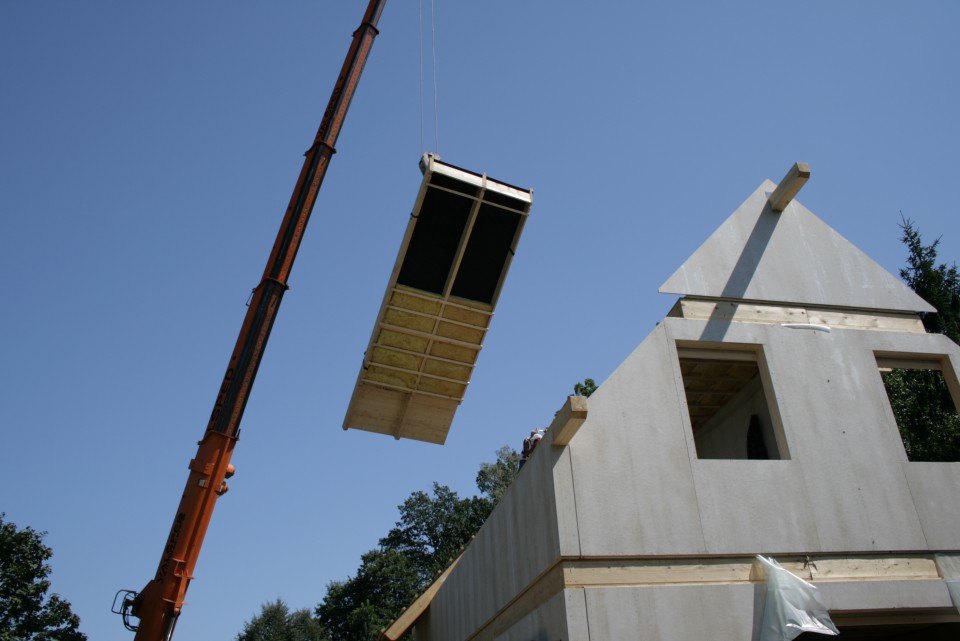 Gradnja hiše - foto povečava