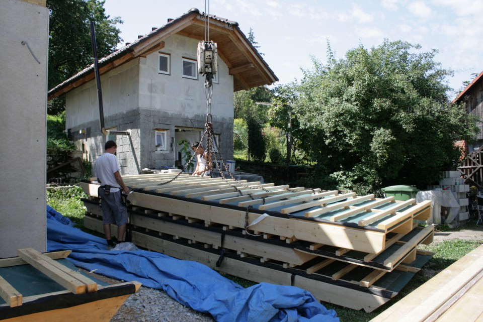 Gradnja hiše - foto povečava