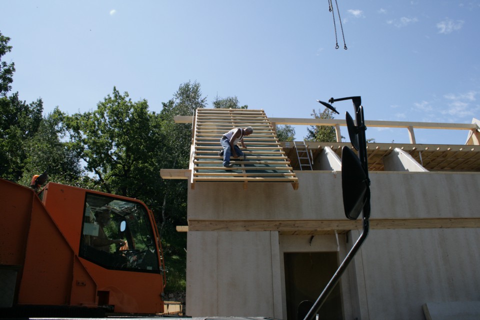 Gradnja hiše - foto povečava