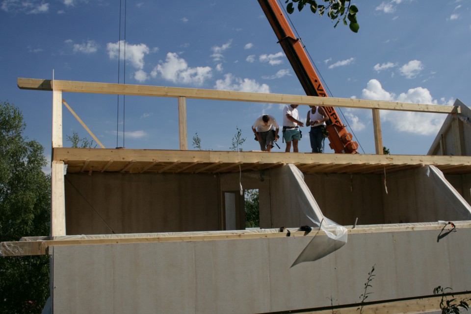 Gradnja hiše - foto povečava