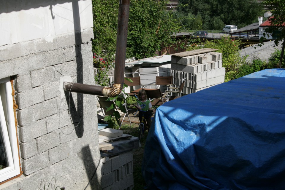 Gradnja hiše - foto povečava