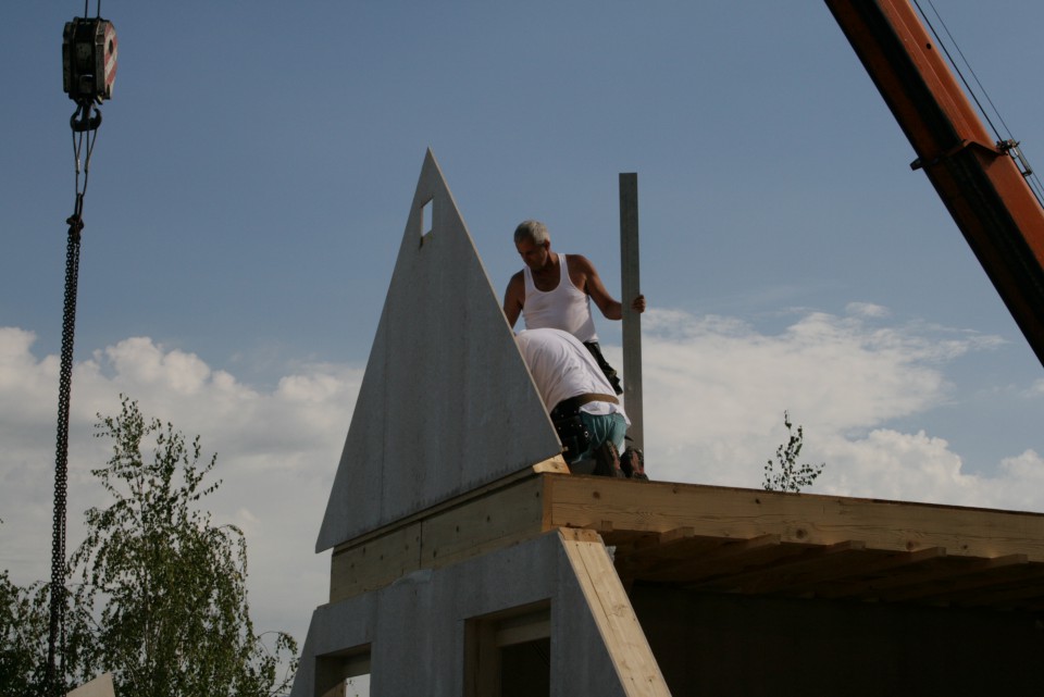 Gradnja hiše - foto povečava