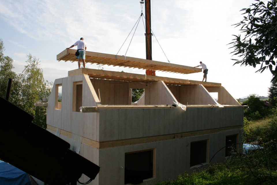 Gradnja hiše - foto povečava