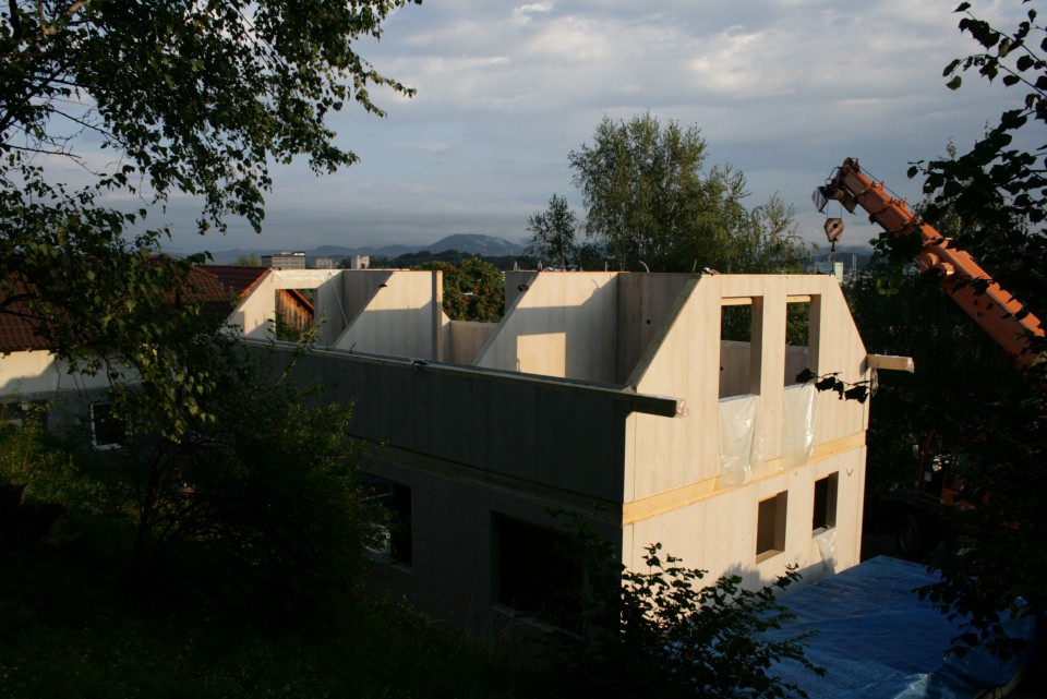 Gradnja hiše - foto povečava