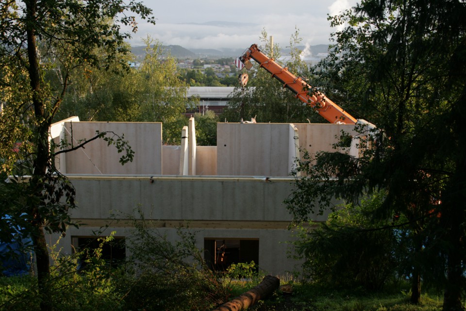 Gradnja hiše - foto povečava
