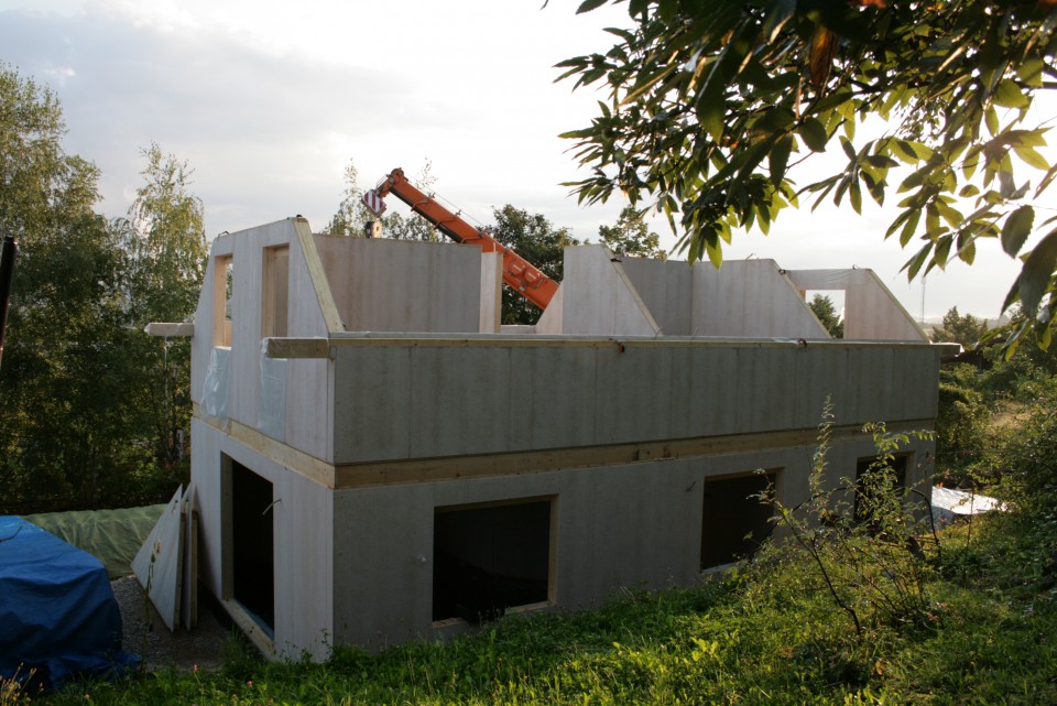 Gradnja hiše - foto povečava