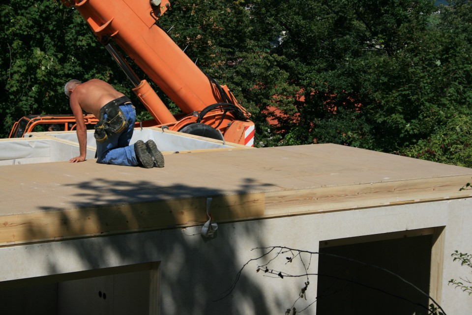 Gradnja hiše - foto povečava